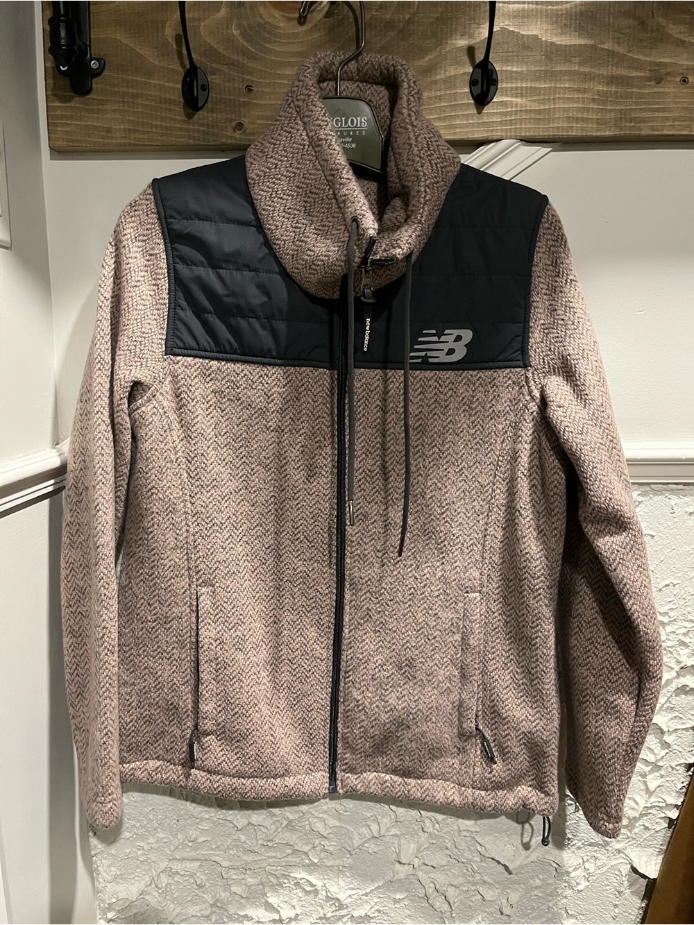 New Balance pink Zip Jacket